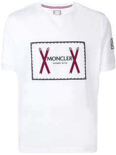 Moncler футболка с логотипом