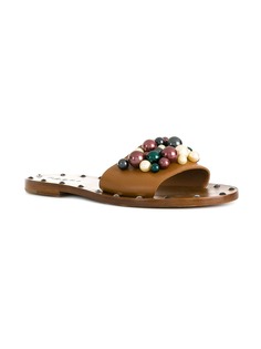 Marni декорированные сандалии