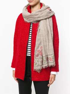 Faliero Sarti шарф с рваными деталями