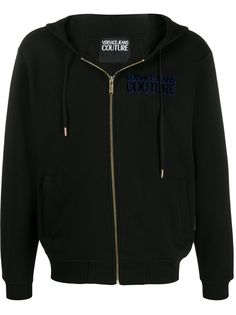 Versace Jeans Couture худи с кулиской и логотипом