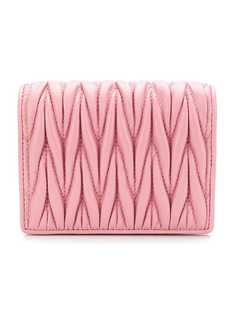 Miu Miu стеганый кошелек в два сложения