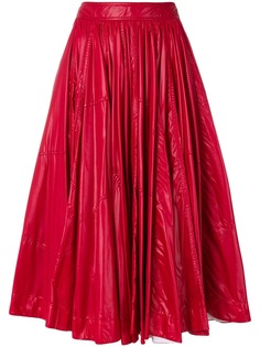 Calvin Klein 205W39nyc пышная юбка с блестящим покрытием