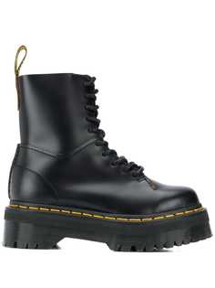 Dr. Martens leather platform boots