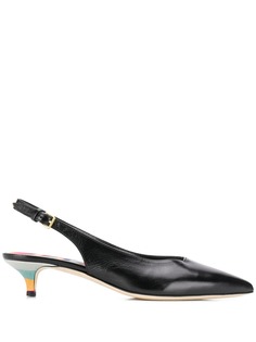Paul Smith туфли-лодочки с полосатой стелькой