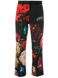 Paul Smith брюки с цветочным принтом