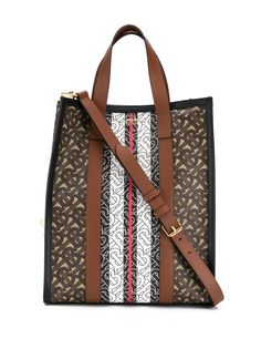 Burberry сумка-тоут с логотипом TB