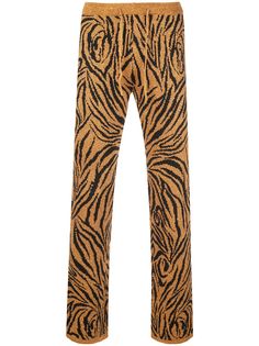 Lazoschmidl спортивные брюки Archie с тигровым принтом