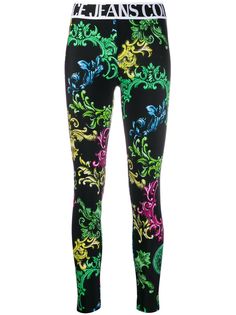 Versace Jeans Couture легинсы с принтом Baroque