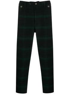 Woolrich брюки в клетку