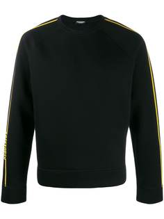 Dsquared2 logo stripe sweatshirt