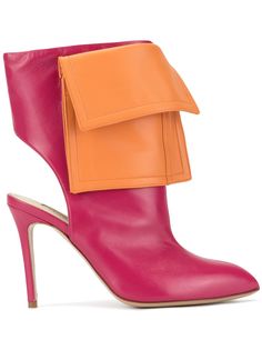 Natasha Zinko Multicoloured POCKETED COLOUR BLOCK ANKLE HIGH