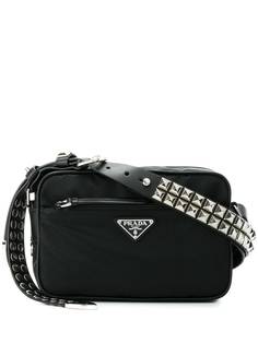 Prada сумка на плечо с заклепками