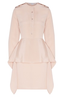 Розовое платье из шелка Stella Mc Cartney