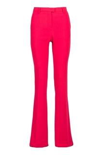 Расклешенные брюки цвета фуксии Roberto Cavalli