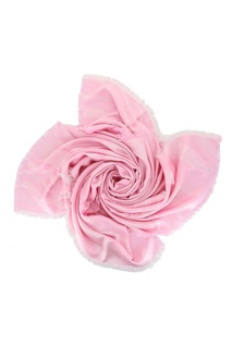 Розовый платок с бахромой Roberto Cavalli