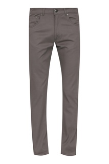 Серо-коричневые базовые брюки Etro