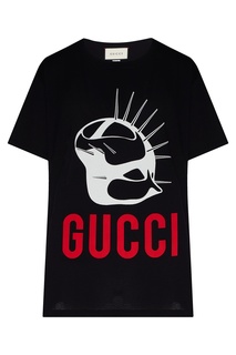 Черная футболка Manifesto Gucci