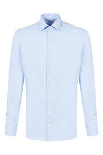 Голубая рубашка с длинными рукавами Van Laack