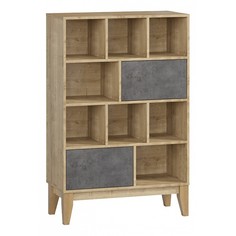 Стеллаж комбинированный Гарлэнд Wood Craft