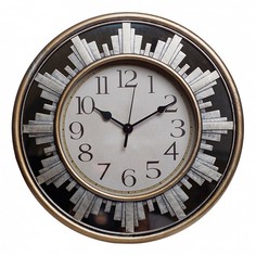 Настенные часы (30х4.2 см ) Круглые L323G Garda Decor
