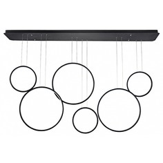 Подвесной светильник 111024 S111024/6 180W Black Donolux
