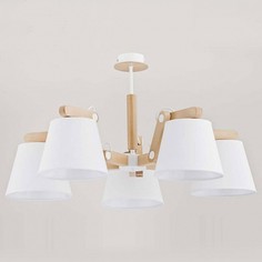 Люстра на штанге Joga White R 23975 Alfa
