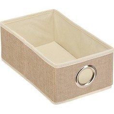 Короб для хранения Handy Home Лен Д280 Ш160 В110, песочный