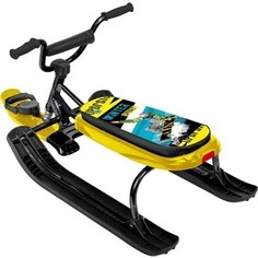 Снегокат Ника джамп СНД1 / С2 winter sport черный каркас Nika