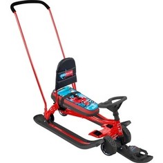Снегокат Ника Тимка спорт 6 ТС6 / Х2 Nika kids hockey красный каркас