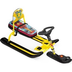 Снегокат Ника Тимка спорт ТС4-1 / F12 Nika kids F1 желтый каркас