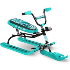 Снегокат Ника Snowdrive СНД3 / SD12 Snowdraive 1 черный каркас Nika
