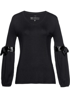Лонгслив с бантиками Bonprix