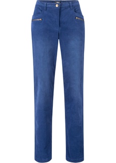 Брюки из вельвета, прямые брючины Bonprix