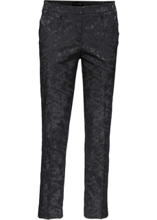 Брюки с жаккардовым узором Bonprix