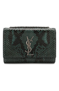 Сумка Monogram Kate из кожи питона Saint Laurent