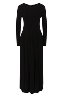 Платье из вискозы Giorgio Armani