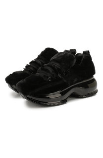 Текстильные кроссовки Hogan