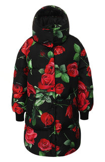 Пуховик с капюшоном Dolce & Gabbana