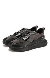 Комбинированные кроссовки Santoni