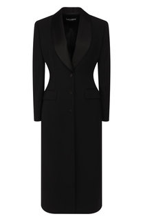 Шерстяное пальто Dolce & Gabbana
