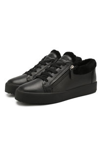 Кожаные кеды Addy Winter Giuseppe Zanotti Design