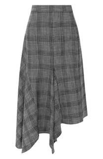 Юбка из хлопка и шерсти Isabel Marant