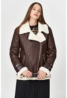 Дубленка из овчины La Reine Blanche