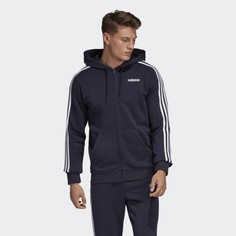 Флисовая толстовка Essentials 3-Stripes adidas Performance