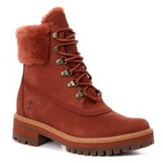 Ботинки TIMBERLAND Courmayeur Valley WP 6in w She коричневый