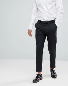 Темно-серые облегающие брюки ASOS DESIGN-Серый