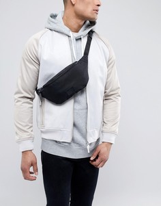 Черная сумка-кошелек на пояс ASOS DESIGN-Черный