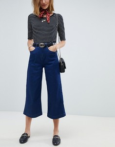 Широкие джинсы Maison Scotch Designers Favourite-Темно-синий