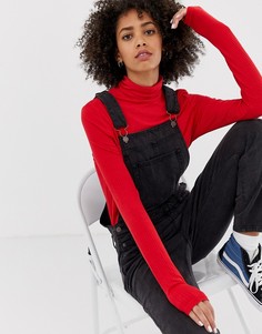 Свободный джинсовый комбинезон Dr Denim Vilde-Черный