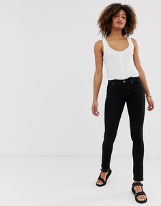 Джинсы скинни с классической талией Cheap Monday-Черный